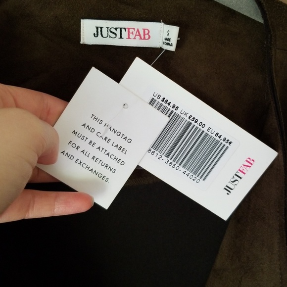 Justfab Dark Olive Green Jacket NEW w/tags! - Picture 5 of 8